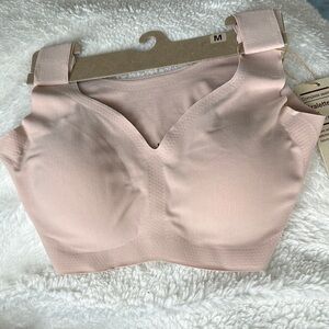 NEW MUJI Blush Pink Bralette size M